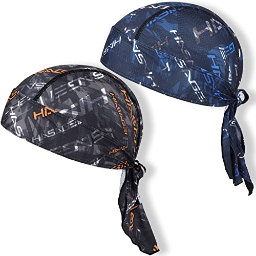HASAGEI Cooling Do Rags Skull Caps for Men Breathable Sports Bandana Cap Durag Sweat-Wicking Helmet Liner UV Protection