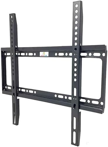 Vetrineinrete® Staffa tv da 40” a 80” pollici supporto fisso a muro per televisore plasma lcd schermo attacchi vesa 75x75 200x200 mm