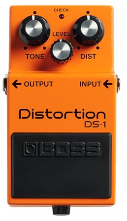 BOSS Pedal de distorsión DS-1 para guitarra