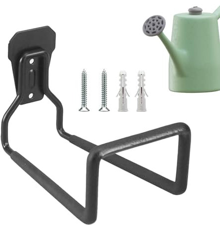 Goowafur Gartenschlauchtrommel, Wasserschlauchhalter,Robuste Gartenschlauchaufbewahrung, Wandhalterung für Wasserschläuche - Metall-Schlauchaufroller, Schlauchhalter, Schlauchhaken für Gartenschlauch,