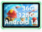 FASTWD Tablet Kinder 10 Zoll Android 14 Tablet,36GB RAM +128 GB ROM (Erweiterbar SD),1280 * 800 IPS Display,5G WiFi,Bluetooth 5.0,Spiele, Kindersicherung,Bildung Tablets(Grüner)