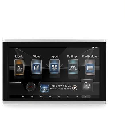 Lecteur Vidéo D'appui-tête de Voiture - Tablette Universelle 11,6 Pouces 4K, Système de Divertissement de Siège Arrière Multimédia 1+16G pour Android 9.0