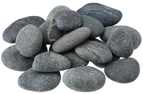 NKlaus 900 g Hot Stone 14685 - Piedras de masaje (50-60 mm)