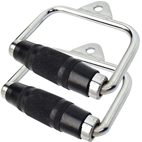 BESPORTBLE 2pcs Portable Cable Machine Attachment Handles for Daily Fitness Exercise Gym Equipment