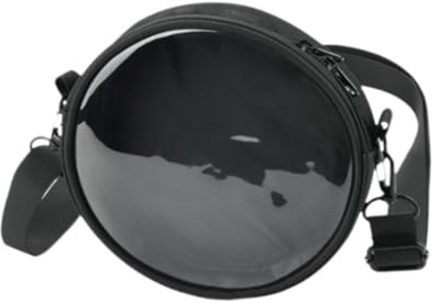 Bolsa portátil para reproductor de CD, impermeable, transparente, parte delantera de TPU 600D, tela Oxford 600D, correa de hombro ajustable, cinturón elástico, funda de almacenamiento universal