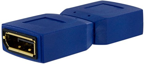 Startech.Com Gender Changer Slim per Displayport, F/F