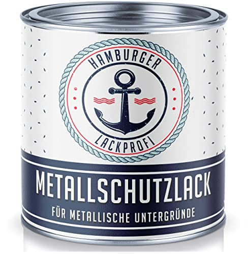 Metallschutzlack MATT Ockerbraun RAL 8001 Braun Metallschutzfarbe Metalllack Metallfarbe // Hamburger Lack-Profi (10 L)