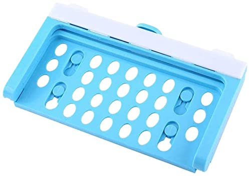 Support De Sac Poubelle En Plastique, Sac à Ordures Pliable Rack Avec Clip De Fixation Support À Ordures Sur La Porte De L'armoire Hanging Poubelle Pour Tiroir Porte Meuble 20.8x11.5cm