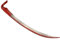 KOTARBAU® Guadaña de Acero 80 cm, Guadaña Estrecha, Guadaña para segar, Hoz, Guadaña para Cortar Hierba, Guadaña Afilada, Dalle