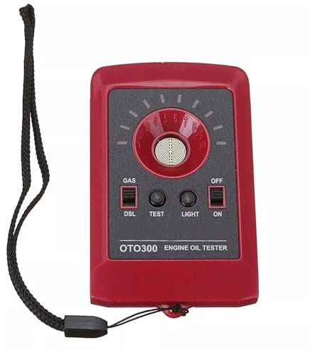 THINCAN Analizadores de 12 V, analizadores de fluidos de coche, detector de calidad de aceite de motor, probador de calidad de aceite, diagnóstico del motor