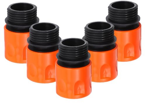 JOINPAYA 5piezas Accesorios De Rápida Conector De Manguera De Jardín Adaptador De Plástico para Herramientas De Jardinería