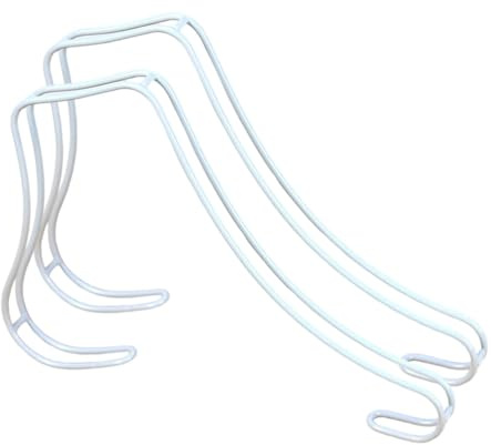 Générique Présentoir, Embauchoir et Support pour Fer à Repasser pour Un Rangement Optimal, Anti-plis, Convient Aux Vendeurs et, Blanc