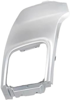 Embellecedor Tubo Escape Garganta Trasera Para Parachoques Trasero Izquierdo Coche Para Para Range Rover Para Evoque 2010-2018 Punta escape(Plata)