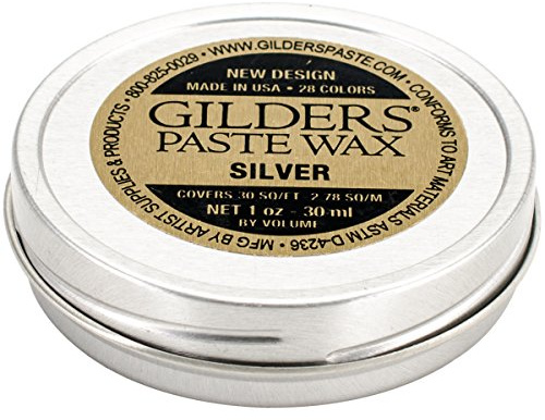 Baroque Art Gilders Paste, 1 Ounce, Silver