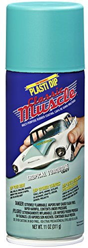 Plasti Dip Plastic/Rubber Paint - Spray - Classic Muscle Colors (Tropical Turquoise)