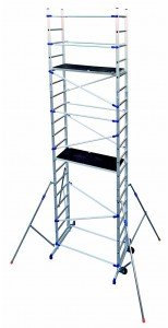 Ponteggi domestico: 6.46m alto. lavoro max