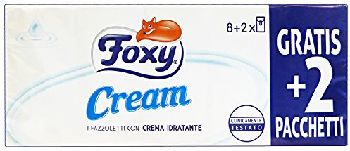 FOXY Fazzoletti cream * 10 pz. - fazzoletti di carta