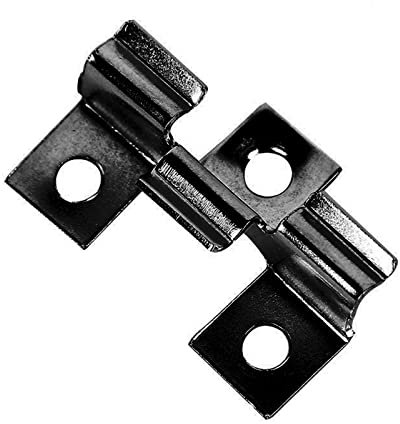 100 Stück Verbund-Terrassen-Clips, Verschlussbrett-Clips, versteckte Befestigungsclips aus Edelstahl, dekorative Plattenbefestigung, Befestigung an Terrassendielen (9 mm)