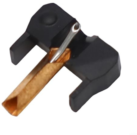 Elliptischer Diamant-Tonabnehmer für SHURE M75/M75ED/M75-6s/N75/TYPE2 Plattenspieler Nadel ABS Material Ersatz Stylus Schallplatten Zubehör Schwarz