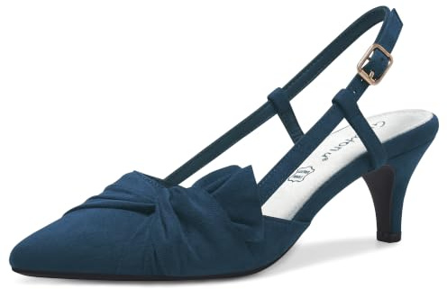 Greatonu Women Shoes Comfortable Kitten Heels Slingback Dress Pumps