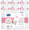 bella No.1 feuchtes Toilettenpapier Cotton Care | 100% biologisch abbaubar und spülbar | im 7er Pack (7 x 60 Stück)