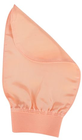 Hohopeti Exfoliating Bath Scrubber Gloves for Shower and Bath Dead Skin Removal Pink Face Towel