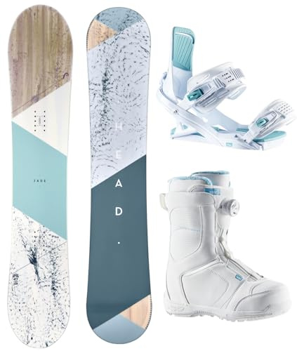 2024 HEAD Jade Women's Snowboard Package Bindings BOA Boots - Board Size 147 cm (Boot Size 7)