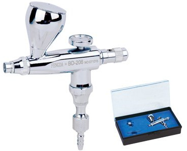 Pistola a spruzzo aerografo Fengda® BD-206 con ugello 0,3 mm