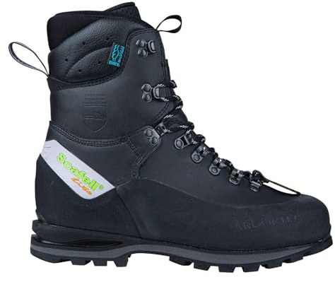 ARBORTEC Scafell Lite Chainsaw Boots (8, Black)