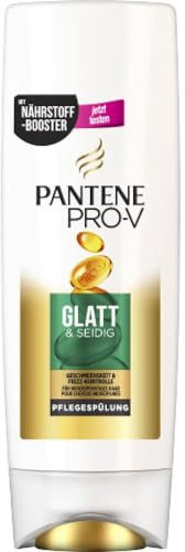 Pantene Pro-V Glatt und Seidig Pflegespülung für Widerspenstiges Haar, 3er Pack (3 x 200 ml)