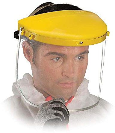 REIS OTY Gesichtsschutz, Gelb, Uni Größe