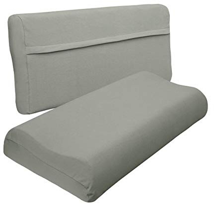 Traumschlaf Universal Bezug für Nackenstützkissen Weiss, L-XL, Höhe 11-14 cm