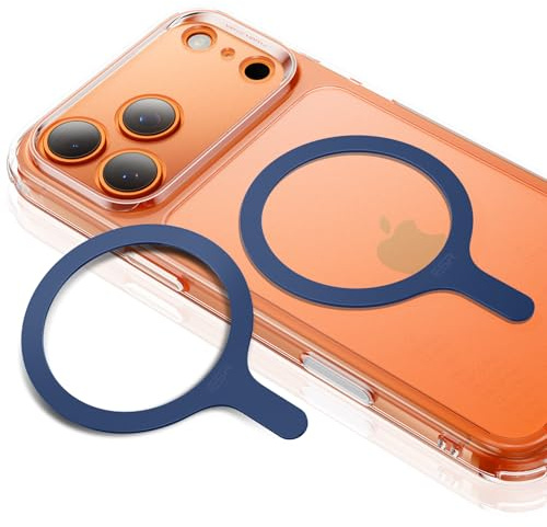 ESR for MagSafe Sticker, MagSafe Ring, 2 Pack Metal Ring for Phone Case, Universal Wireless Charger Conversion Kit for iPhone 17/16/15/14/13/12/11/X/8, Galaxy S25/S24/S23, Pixel 10