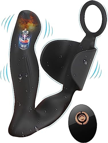 Sex Toys Masturbatore Maschile Sex Toys Masturbtore per Pene Automatico Stimolatore Prostatico Maschile con 9 Vibrazione Vibratore per Uomo Adatto Vibratore Anale Masturvatore Per Uomo