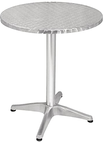 Bolero Round Bistro Table 720X600mm Restaurant Bar Cafe Commercial Dining
