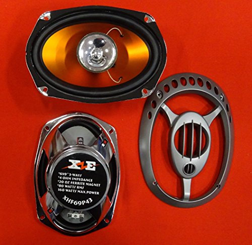 Enceintes pour voiture elitiche 6 x 9 pouces Puissance 160 W Art.xhf69p43