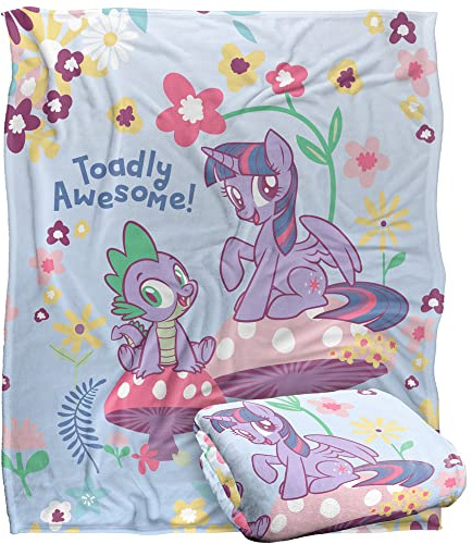 My Little Pony Toadly Awesome Silky Touch Super Soft Throw Blanket 152 X 127 Cm
