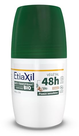 Etiaxil Bio Anti-Transpirant Végétal 48h Roll-On 50ml