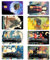 GTOTd Soot Sprites Credit Card Sticker Bankkarten Aufkleber (8 Stück),EC Karten Cartoon Sticker, Geschenke Dekor fur Transport Debitkartenhülle Bankkarten Für Damen Herren