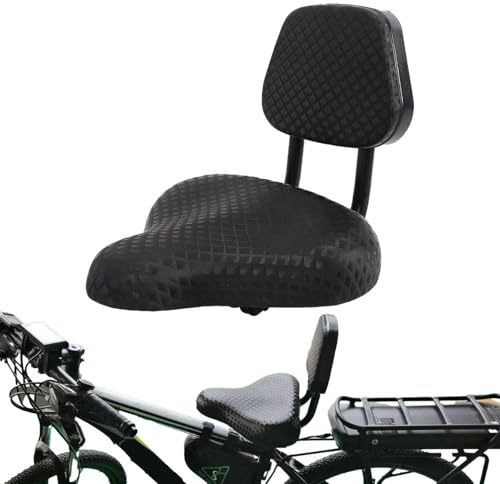 Fahrradsattel Ersatz Komfort Fahrradsitz Mit Verstellbarem Rückenlehne, Sattel Für Elektro Dreirad, 30x26x32cm