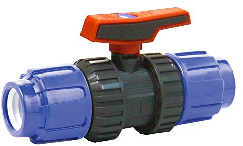 PP Klemmfitting Kugelhahn PE x PE 25 Trinkwasser