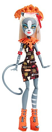 Monster High - Ghouls' Getaway Meowledy Puppe
