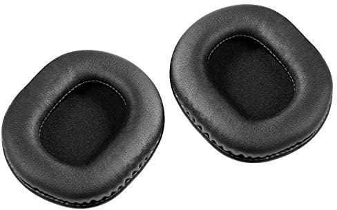 AURTEC Replacement Ear Pads for Audio-Technica ATH-M50x M50S M20x M30x M40x ATH-SX1, Headphones Earpads Cushion with Memory Form