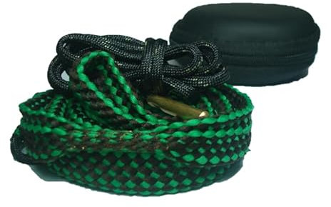 HOEHERS Waffenreinigungsset Reinigungsschnur Putzschnur Bore Rope Cleaner Boresnake 223 5,56 mm 22