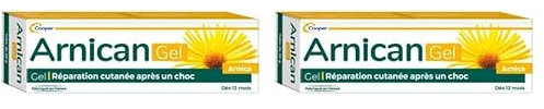 ARNICAN - Gel à base d'arnica - Réparation cutanée après un choc - Fabriqué en France - Tube de 50 g (Lot de 2)