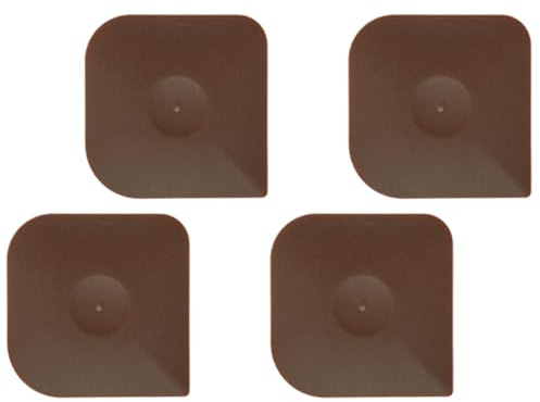 Toyvian Grattoirs Manuels 4 Pcs en PC Robuste, Grattoirs à Poêle Multifonctions pour Nettoyage Maison, Outil de Grattage Antiadhésif Flexible pour Casseroles, Grills et Vaisselle