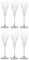 Chef and Sommelier Open Up 0.20L Effervescent Champagne Flute Glass (Set of 6)