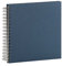 Rössler Papier 1329452906 - S.O.H.O. Wire-O Fotoalbum 230 x 230 mm, 60 offwhite Seiten, Navy, 1 Stück