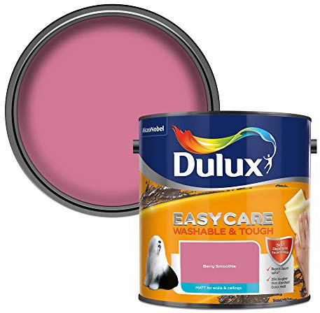Dulux Easycare Washable & Tough Matt Emulsion Paint - Berry Smoothie - 2.5L