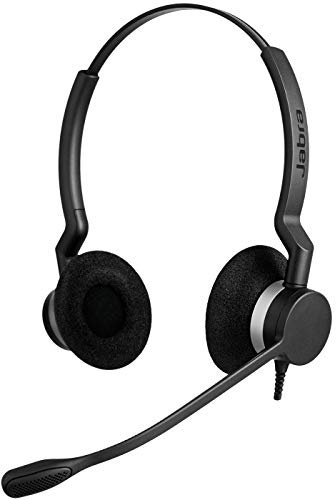Jabra Biz 2300 QD Duo Casque Arceau Noir